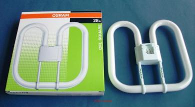 Energiesparlampe - CFL SQUARE 28 W/835 4-Pin "Auslauftype" 