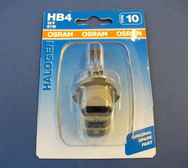 Autolampe - HB4 12 V  51 Watt 