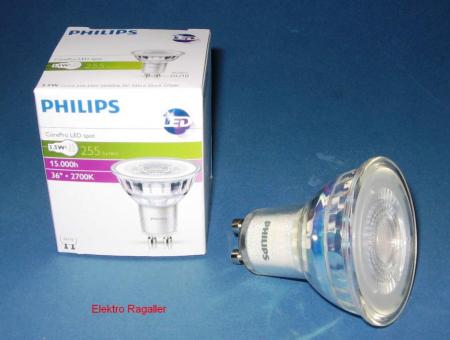 PHILIPS CorePro LEDspot 3,5-35 W/827 GU10 36° 