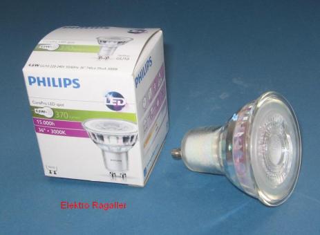 PHILIPS CorePro LEDspot 4,6-50 W/830 GU10 36° 