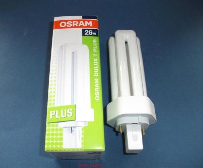 Energiesparlampe - Dulux T 26 W/830 PLUS "Auslauftype" 