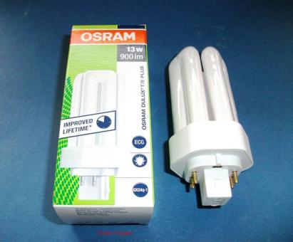 Energiesparlampe - Dulux T/E 13 W/840 PLUS "Auslauftpye" 